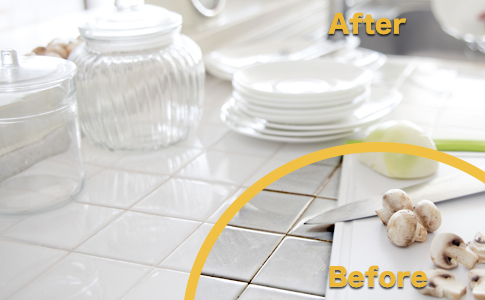 Damaged Grout Repair & Cracked Tile Replacement